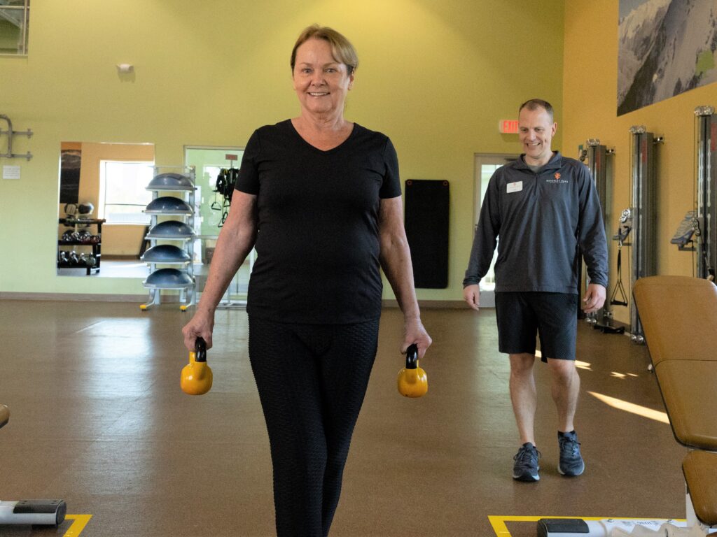 Seniors stick with fitness routines when they work out together